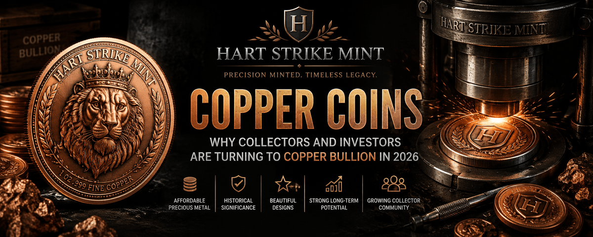 Cover illustration for Copper Coins: Why Collectors and Investors Are Turning to Copper Bullion in 2026