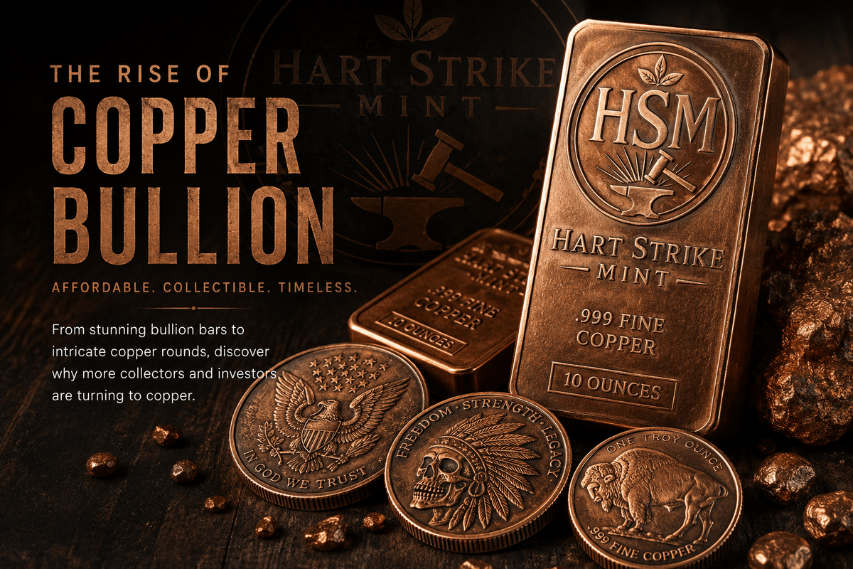 Cover illustration for Why Copper Bullion Is Exploding in Popularity Among Collectors and Investors